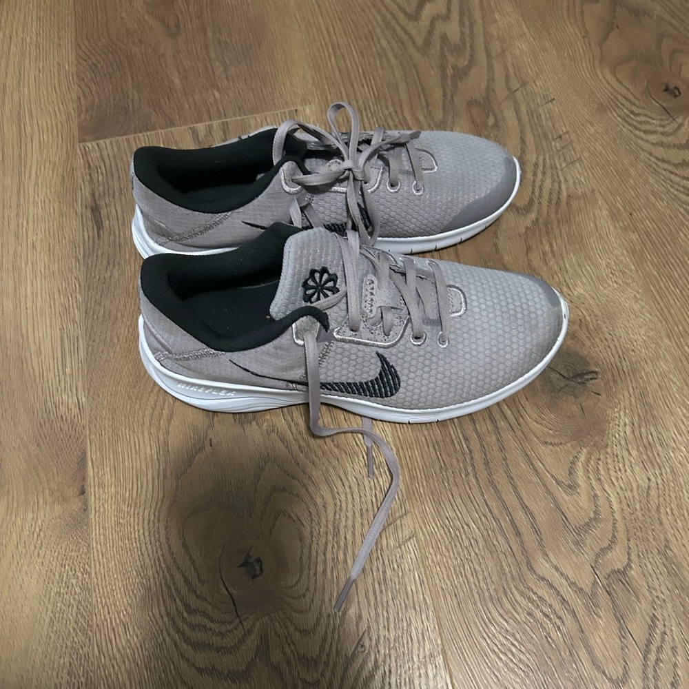 Women’s Taupe and Black Sneakers